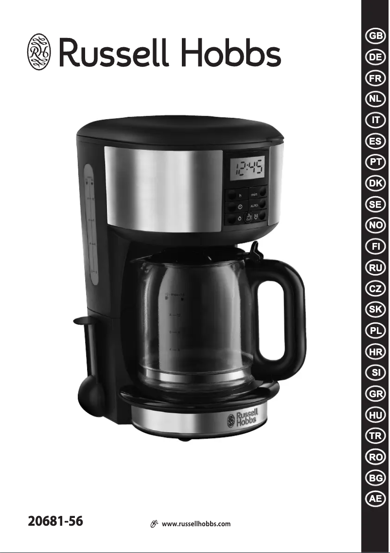 Page 1 of the manual User Manual Russell Hobbs Legacy 20681-56