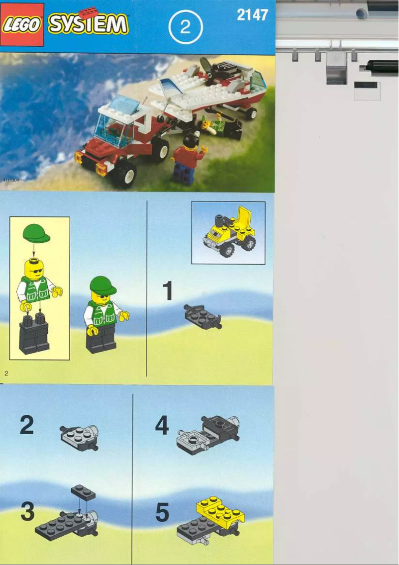 Page 1 of the manual User Manual Lego City 2147