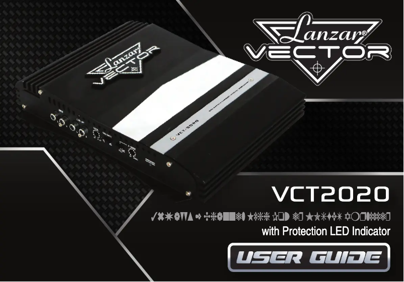 First page image of the manual for VCT2020