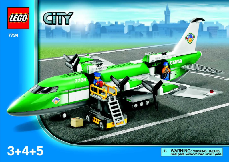 Page 1 of the manual User Manual Lego City 7734