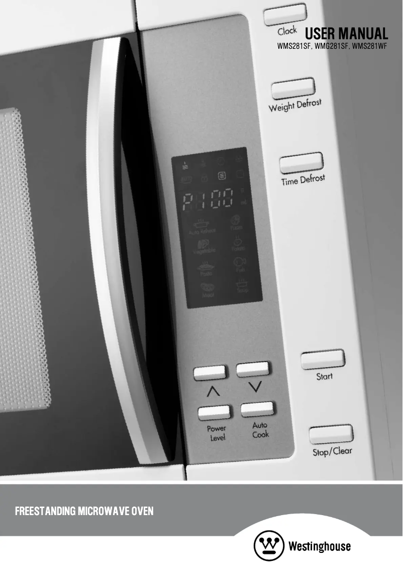 Image de la première page du manuel de l'appareil WMS281SF