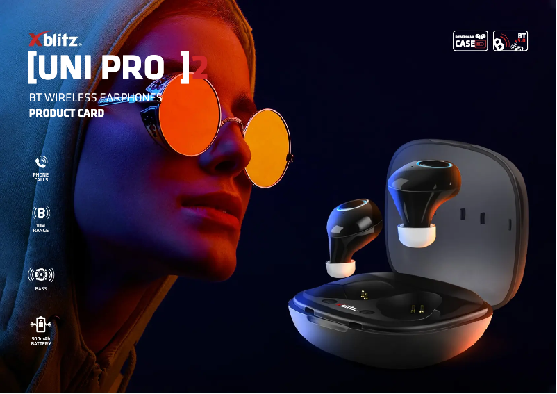 First page image of the manual for Uni Pro 2