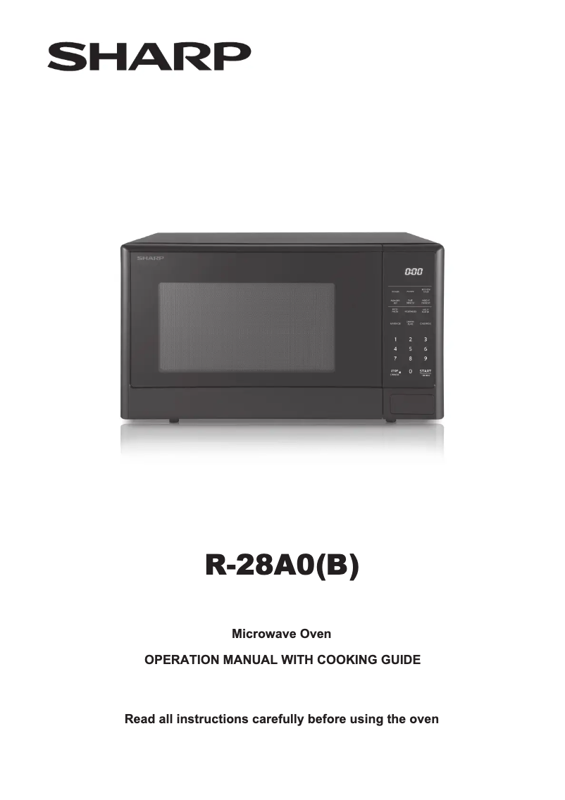 First page image of the manual for R-28A0B