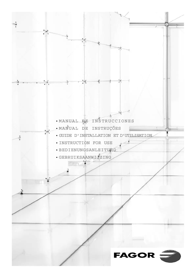 Page 1 of the manual User Manual Fagor FC-34LA