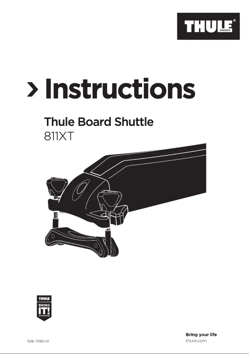 Image de la première page du manuel de l'appareil Board Shuttle 811XT