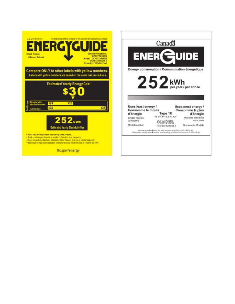 First page image of the manual for DCF072A3WDB