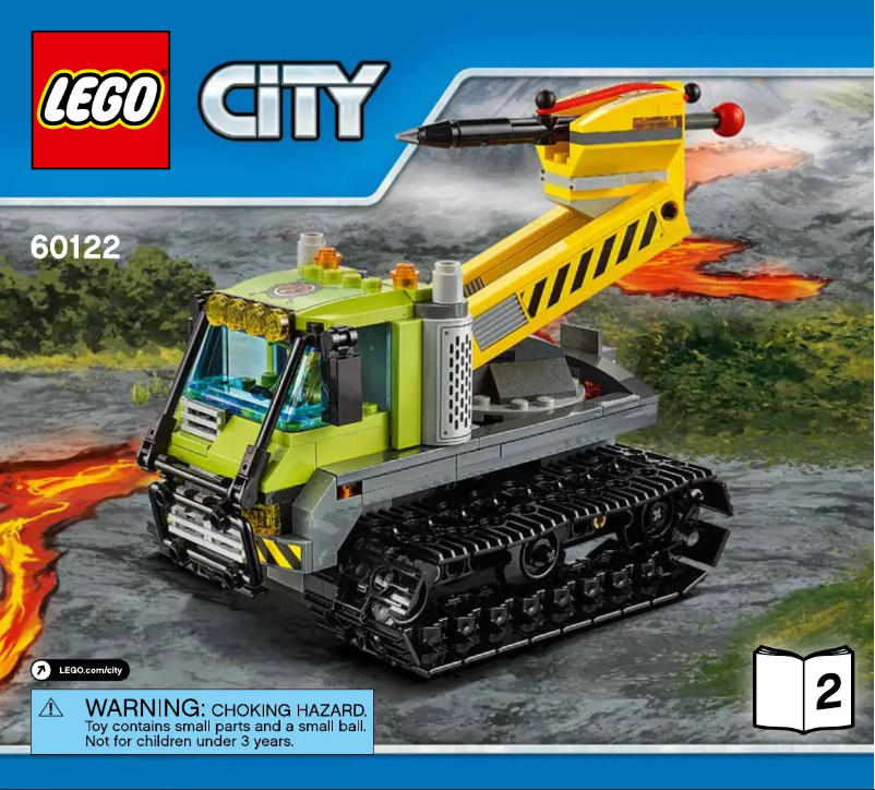 Page 1 of the manual User Manual Lego City 60122