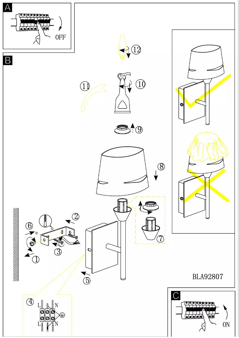 Page 1 of the manual User Manual Eglo Capitello
