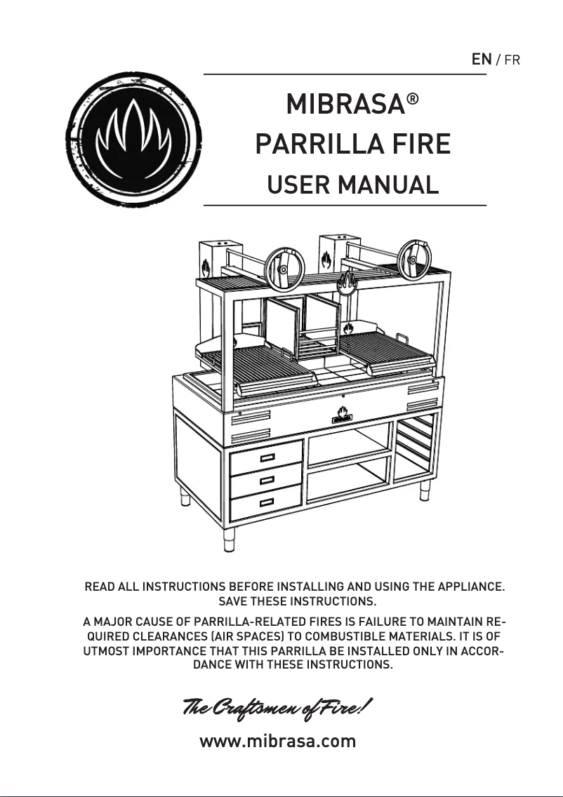 Page 1 of the manual User Manual Mibrasa GMB 200