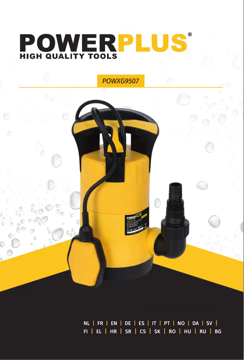 Page 1 of the manual User Manual PowerPlus POWXG9507