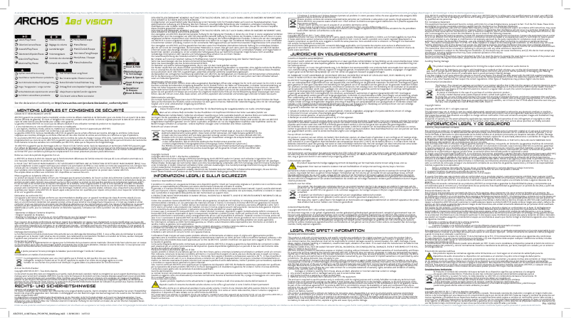 First page image of the manual for 18d Vision