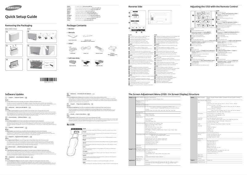 Page 1 of the manual User Manual Samsung SyncMaster ED40C