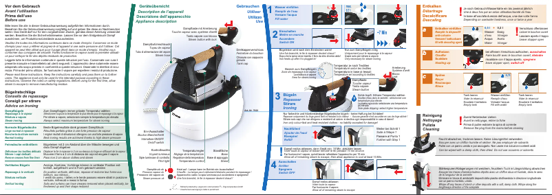 First page image of the manual for Easy Steam