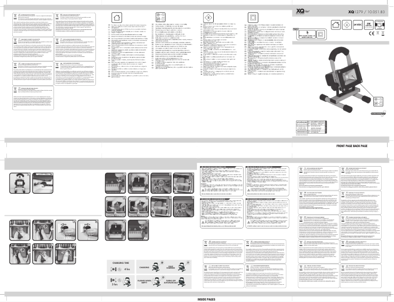 Page 1 of the manual User Manual Smartwares 10.051.83