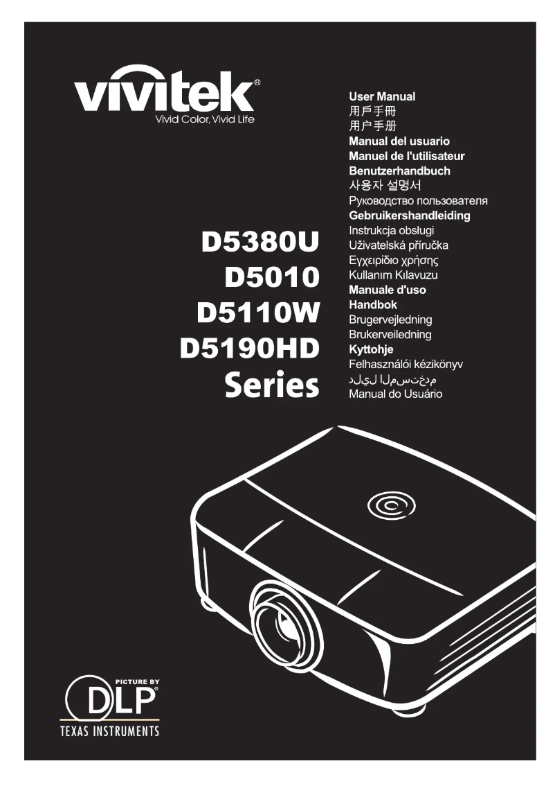 Image de la première page du manuel de l'appareil D5380U - UDV