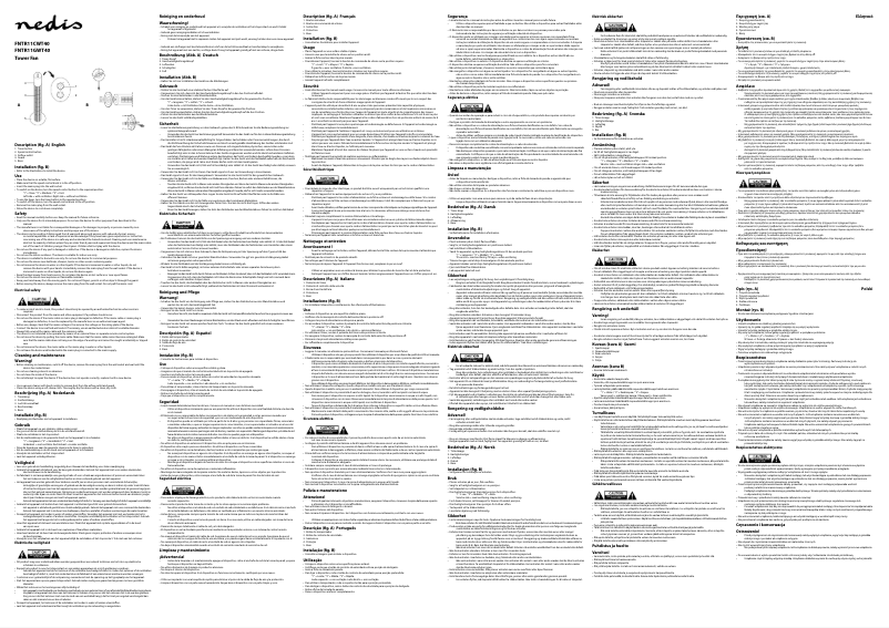 First page image of the manual for FNTR11CWT40P