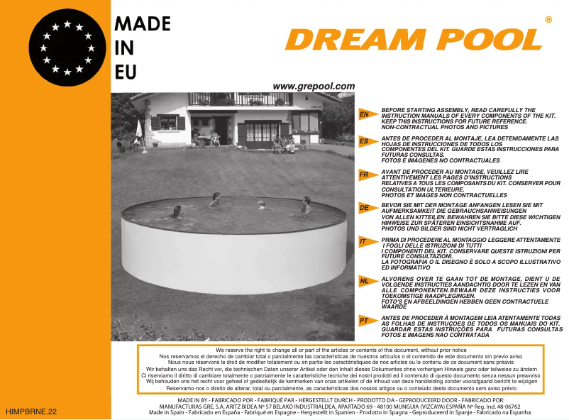 First page image of the manual for K3000NE