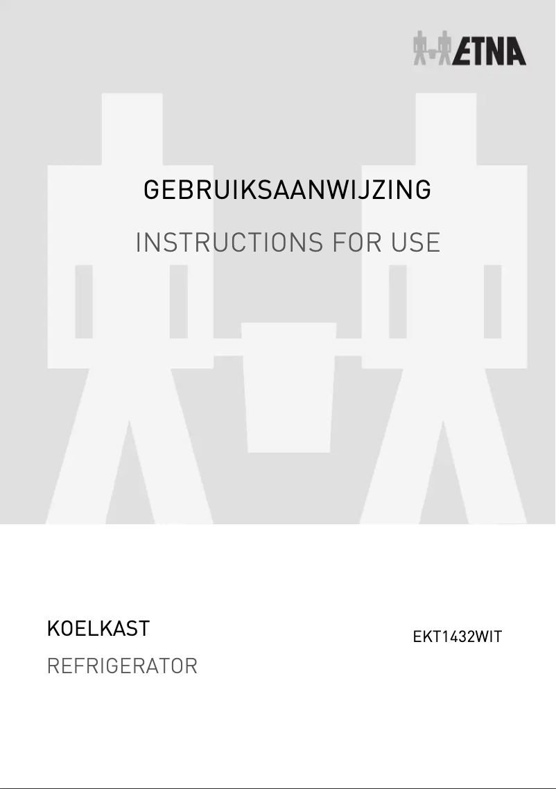 Page 1 of the manual User Manual Etna EKT1432WIT