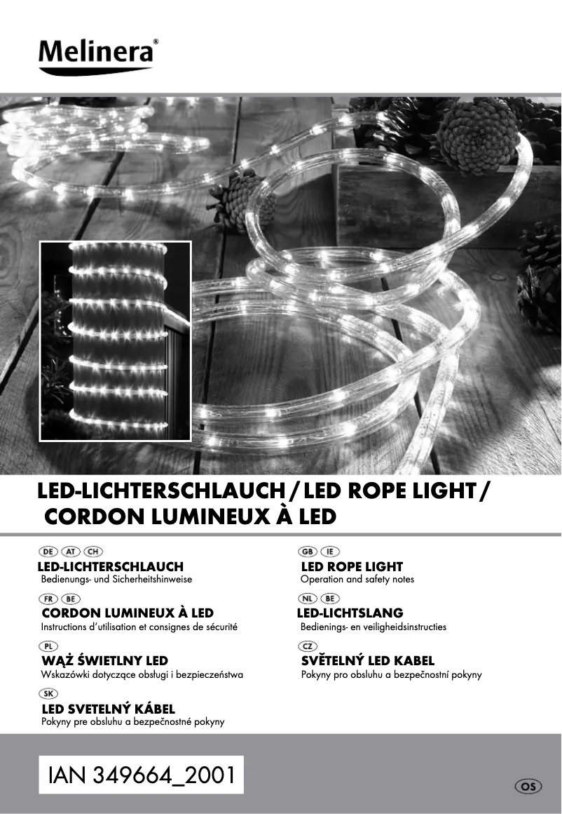 First page image of the manual for HG06498A