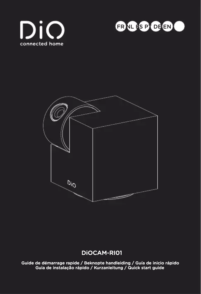 First page image of the manual for DIOCAM-RI01