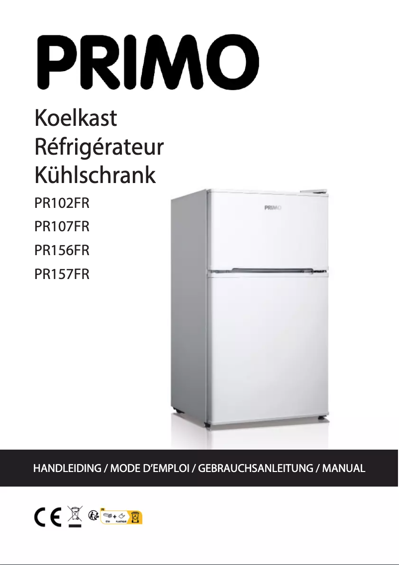 Page 1 of the manual User Manual Primo PR102FR