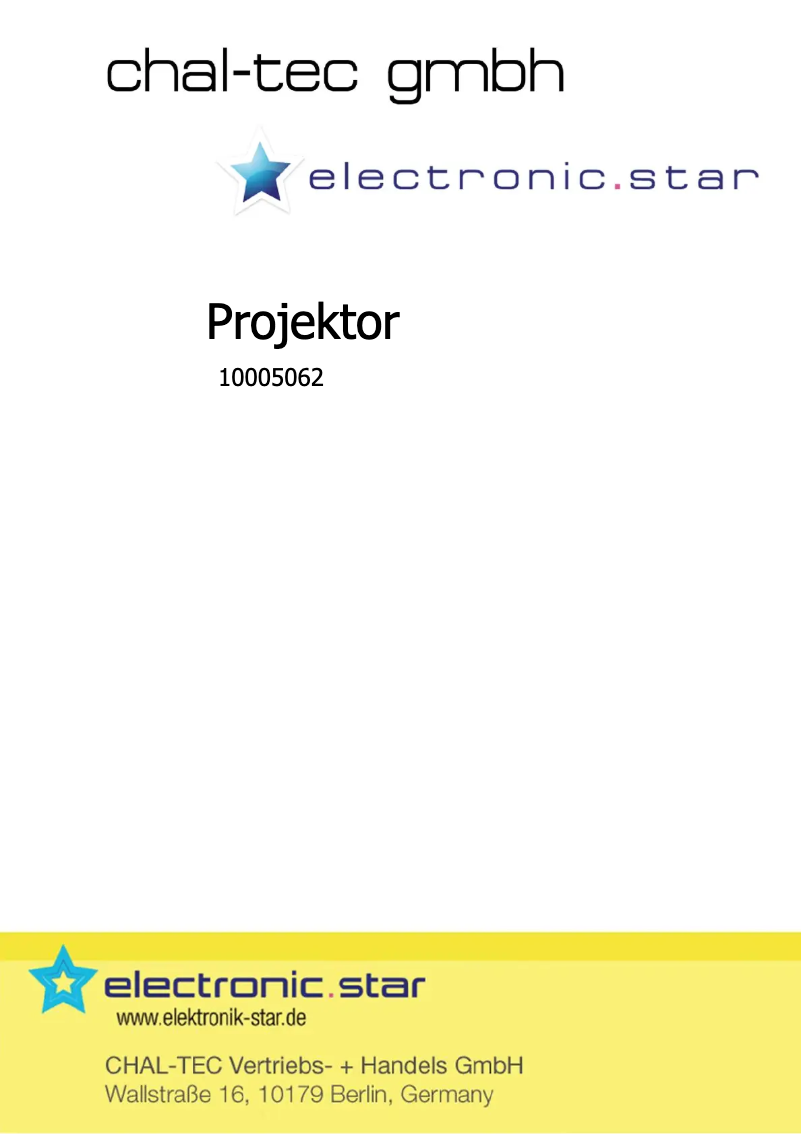 Page 1 of the manual User Manual Klarstein YX4B