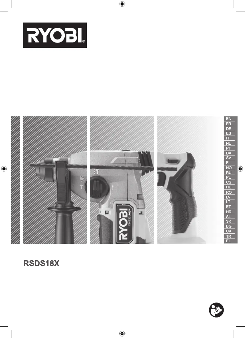 Page 1 of the manual User Manual RYOBI One+ RSDS18X