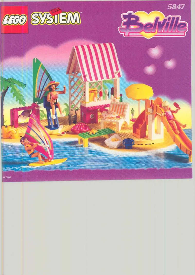 First page image of the manual for ACTION BEACH