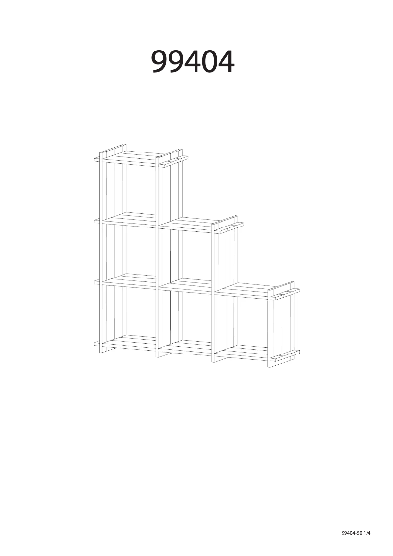 Page 1 of the manual User Manual JYSK Gadstrup (109x109x30)