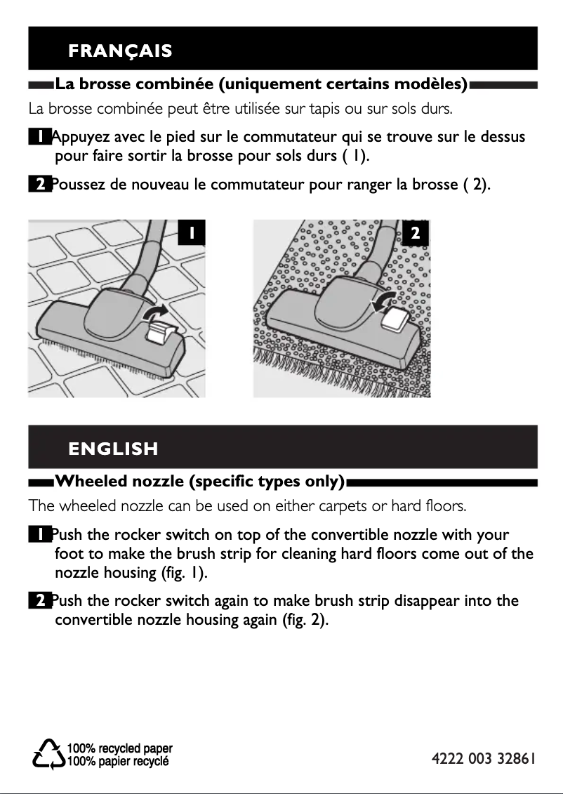 First page image of the manual for Impact FC8397