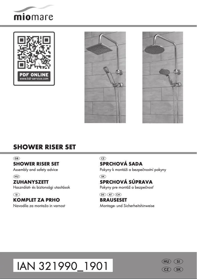 Image de la première page du manuel de l'appareil HG02439A