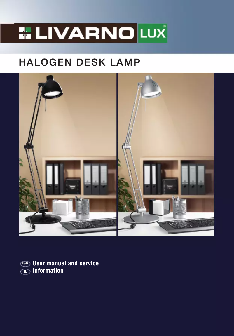 First page image of the manual for IAN 53032