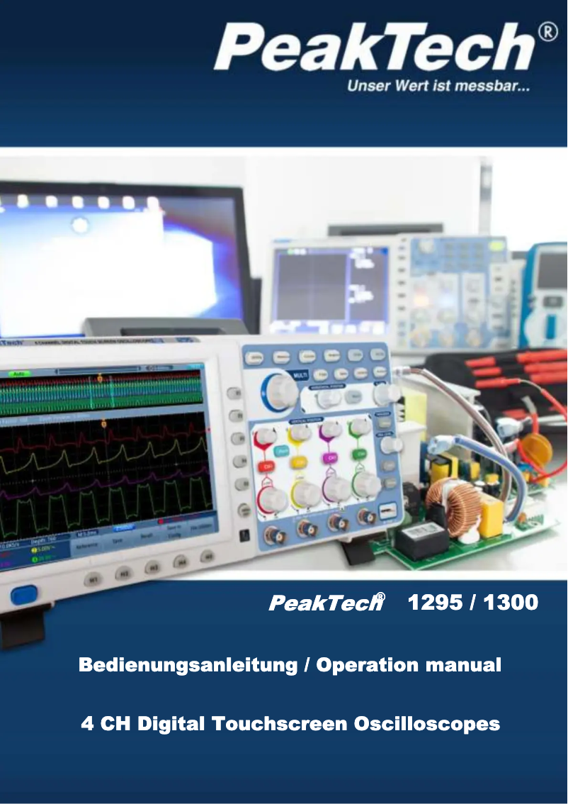 First page image of the manual for 1295