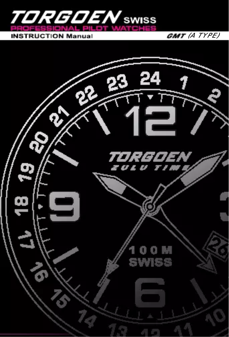 First page image of the manual for T25CR44V