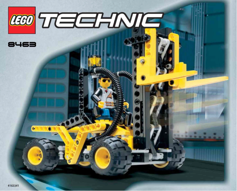 Page 1 of the manual User Manual Lego Technic 8463