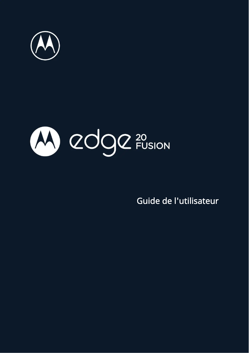 First page image of the manual for Edge 20 Fusion