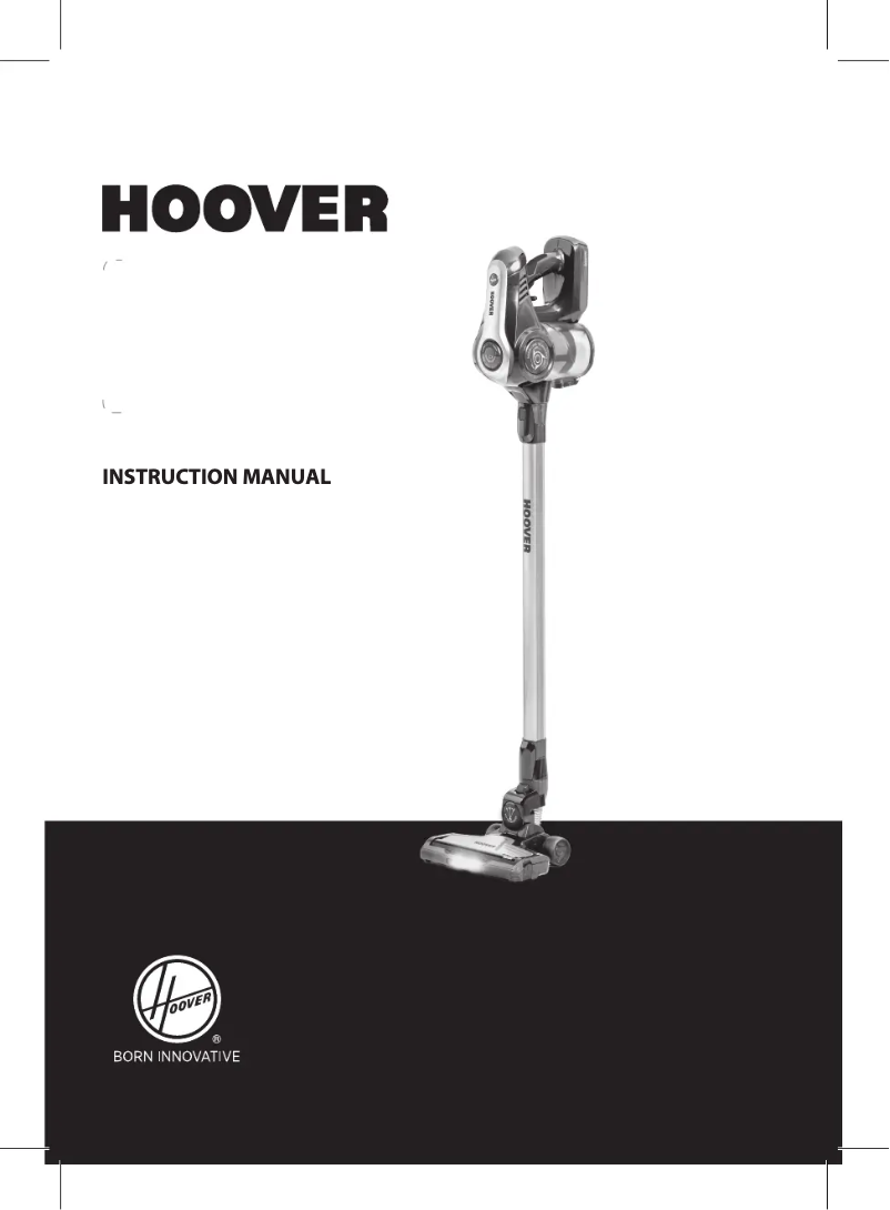 Page 1 of the manual User Manual Hoover Discovery DS22PTGC