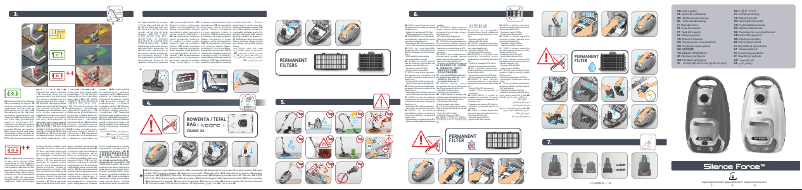 First page image of the manual for Silence Force Effitech RO7453EA