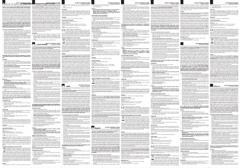 First page image of the manual for LC120