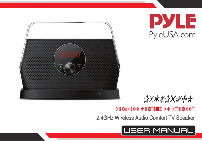 Page 1 of the manual User Manual Pyle PTVSP50BK