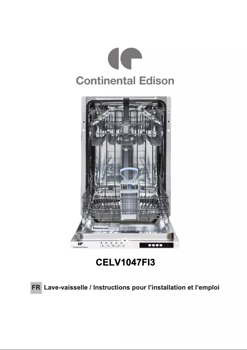 First page image of the manual for CELV1047FI3