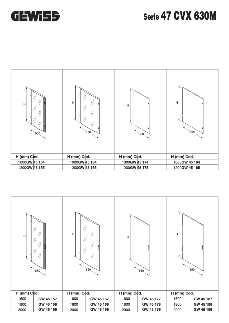 Page 1 of the manual User Manual Gewiss GW45157