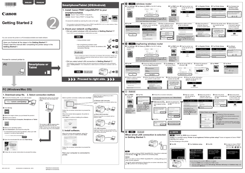 First page image of the manual for MAXIFY MB5110