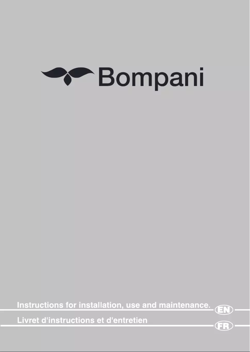 First page image of the manual for BO05289E