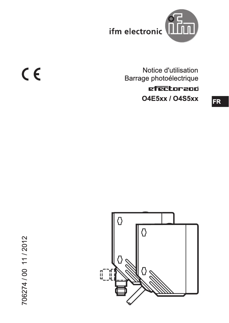 First page image of the manual for O4E500