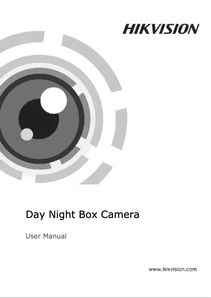 Page 1 of the manual User Manual Hikvision DS-2CC11A1P-A