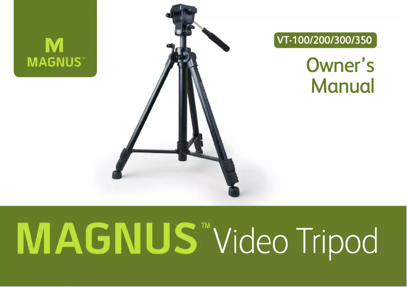 Page 1 of the manual User Manual Magnus VT-350