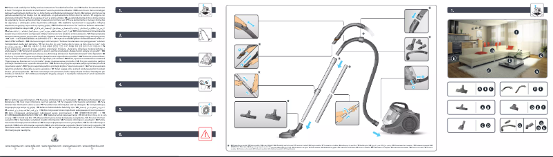 Page 1 of the manual User Manual Rowenta Swift Power RO2913