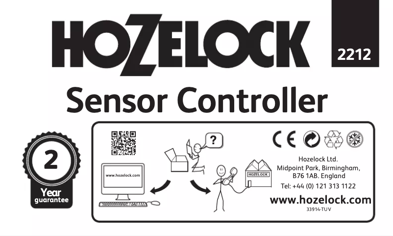 Image de la première page du manuel de l'appareil Sensor Controller 2212