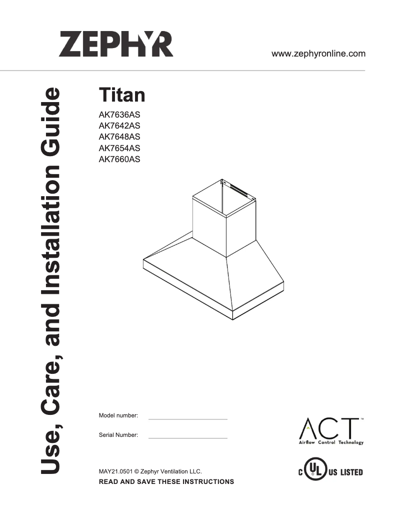 First page image of the manual for AK7654AS